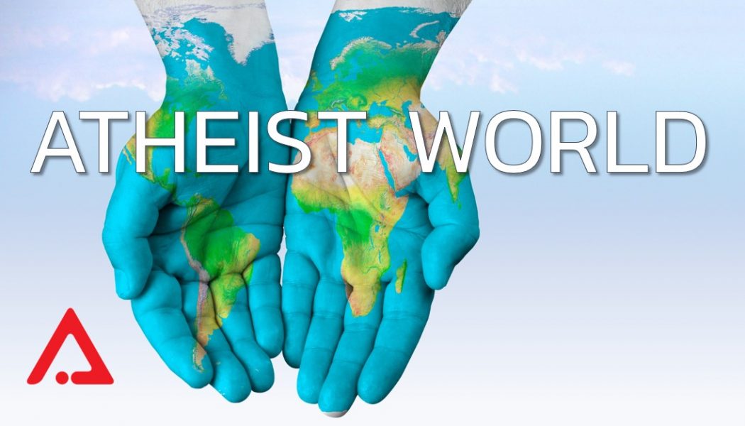 Graphic for the Atheist World blog series