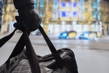 Suicide bomber caring a holdall