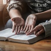 Couple reading the Bible