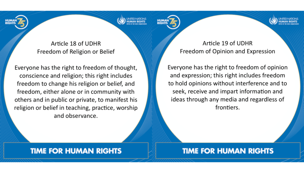 The Significance of Articles 18 and 19 in the Universal Declaration of Human Rights