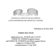 European Court Examines Greece Over Religious Image in Supreme Court