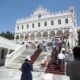 Inside area of pilgrimage basilica, Chora of Tinos,